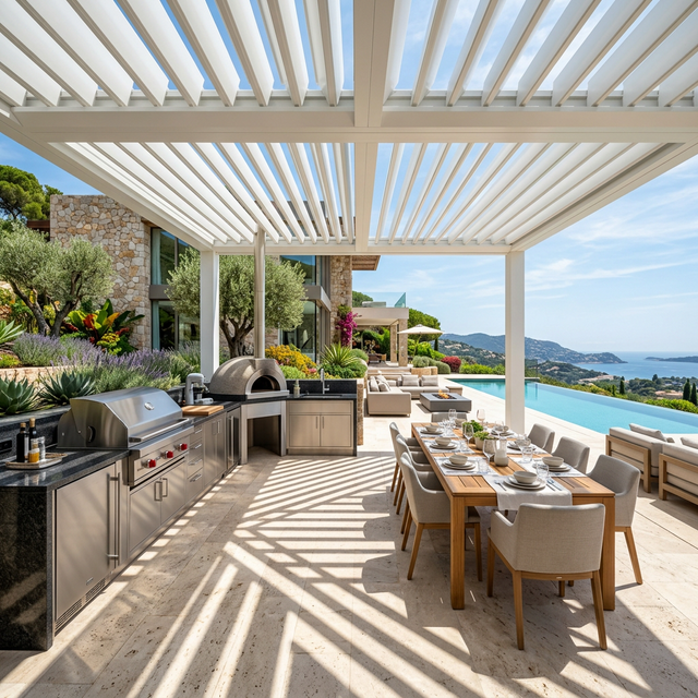 Pérgola em Área Gourmet